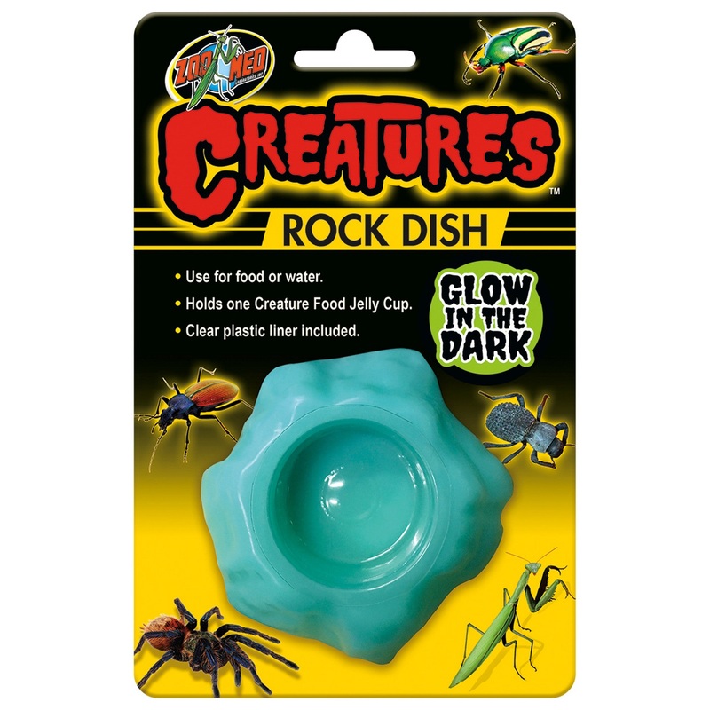 Zoo Med Creatures Glow In The Dark Rock Dish Glow In The Dark