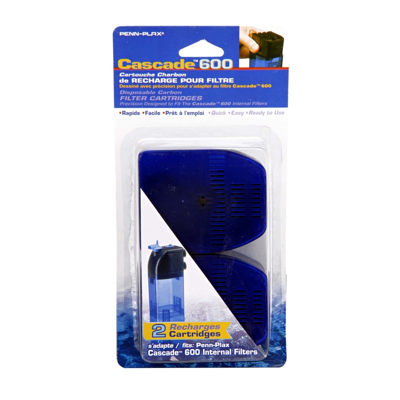Cascade 600 Internal Carbon Cartridge 2 Pack