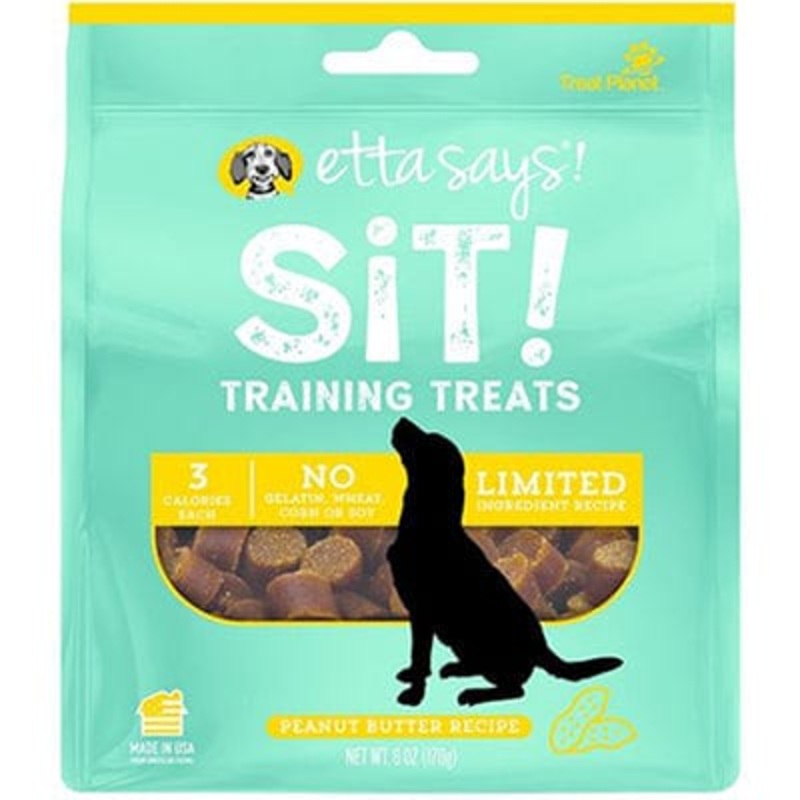 Etta Says Sit! Training Treats Peanut Butter Recipe 6 oz