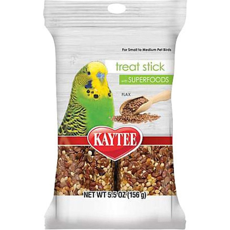 KAYTEE AVIAN SUPERFOOD TREAT STICK 5.5 OZ FLAXSEED