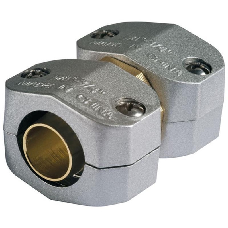Melnor Zinc Inline Metal Hose Repair 5/8 – 3/4 INCH BLACK