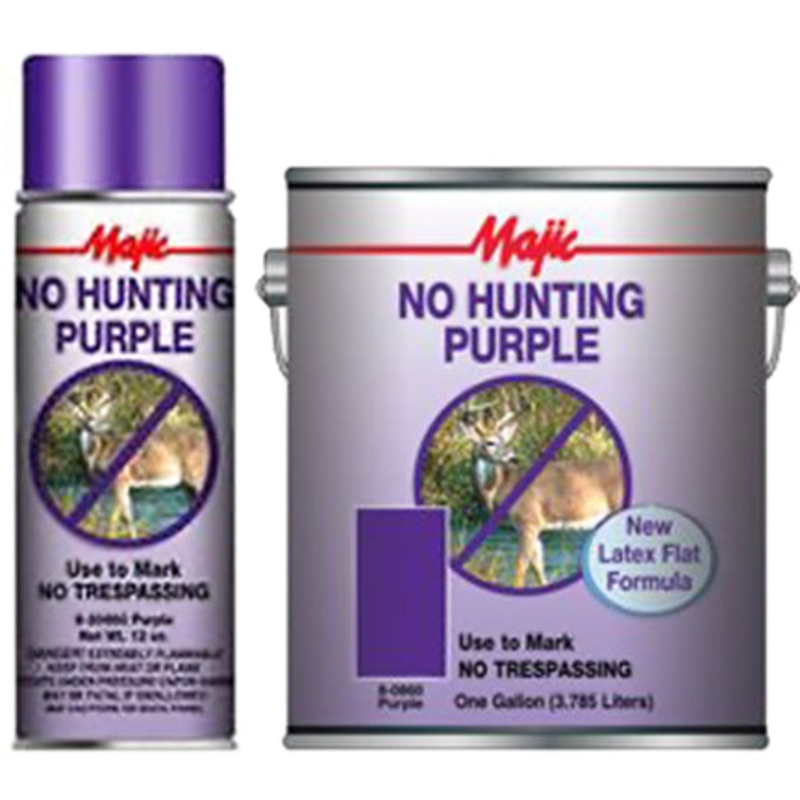 SPRAY MAJIC NO HUNTING PURPLE