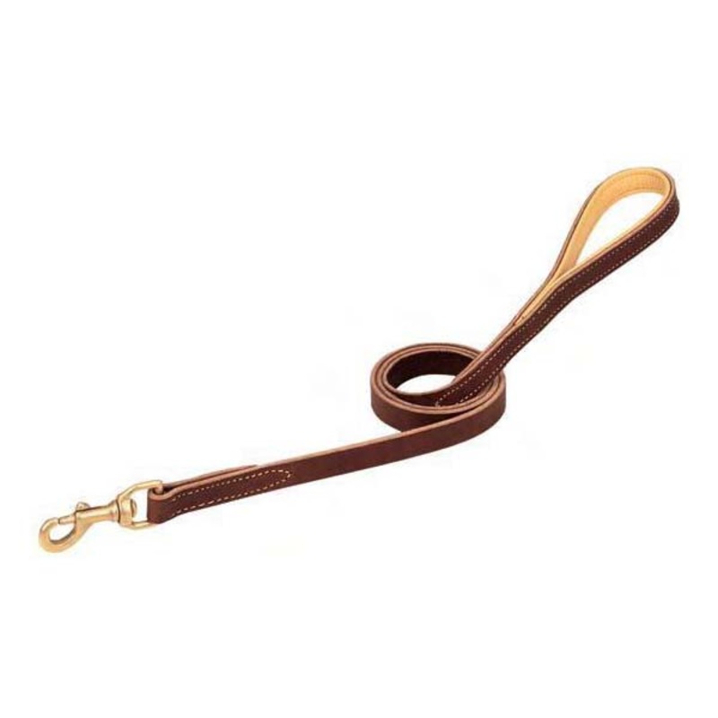 Weaver Leather Deer Ridge Leather Leash Chestnut 5/8 in x 48 in