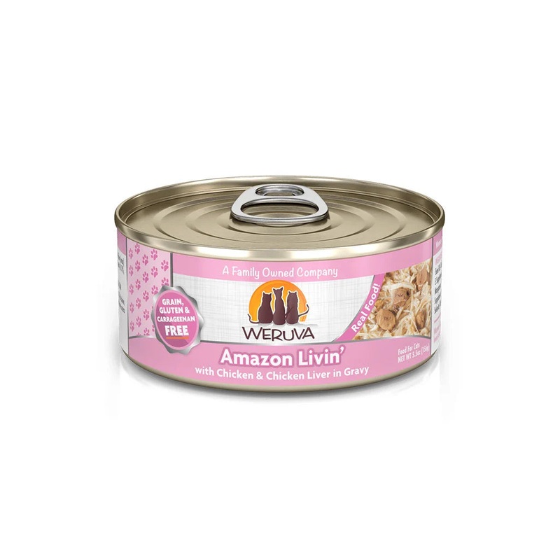Weruva Cat Amazon Livin 5.5oz Single 5.5oz