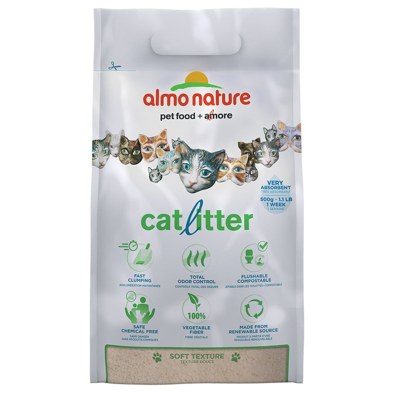 Almo Nature Vegetable Fiber Cat Litter 2.27kg