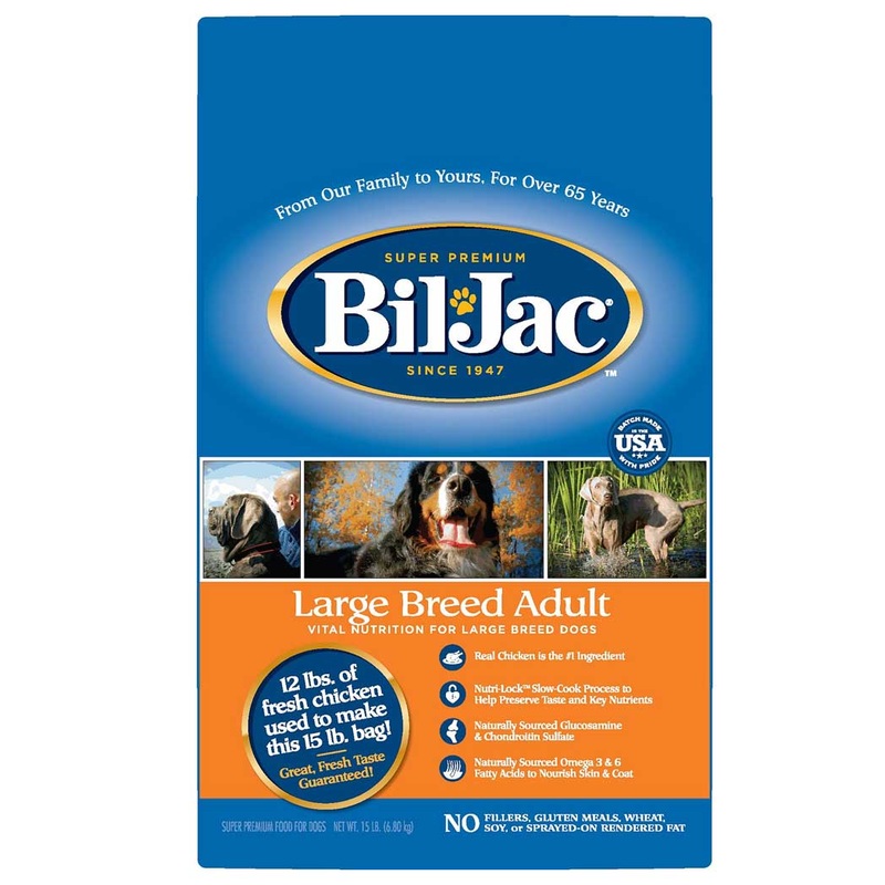 Bil Jac Large Breed Adult Dry Dog Food 30-lb