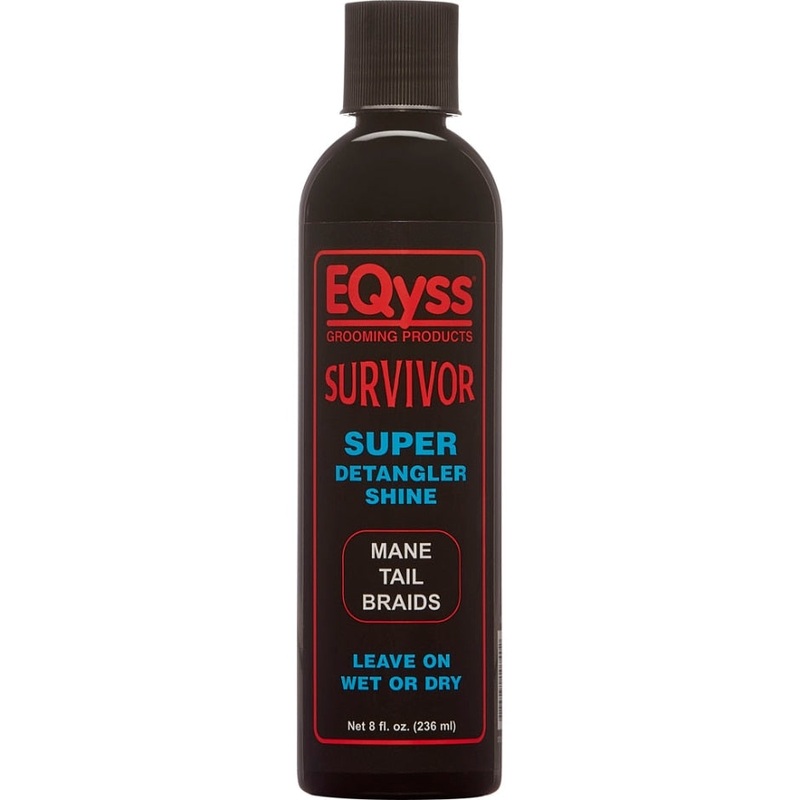 EQYSS SURVIVOR EQUINE SUPER DETANGLER SHINE 8 OZ