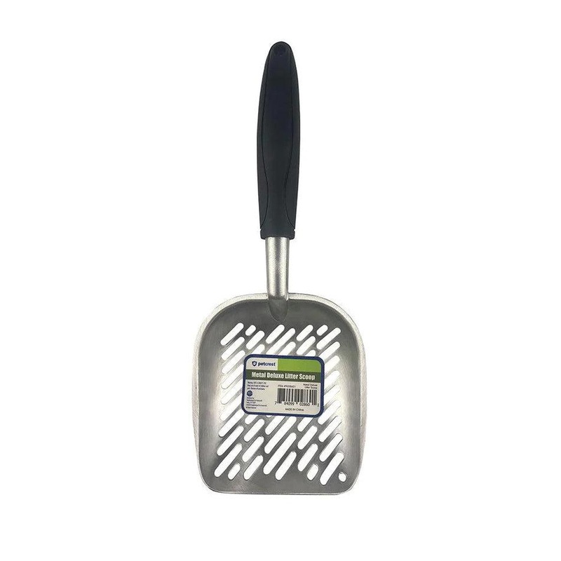 Petcrest Deluxe Metal Cat Litter Scoop, Jumbo