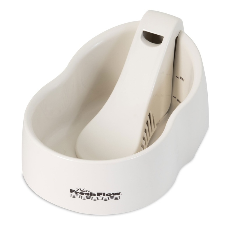 Petmate Deluxe Fresh Flow Fountain For Cats Medium 50 Oz.