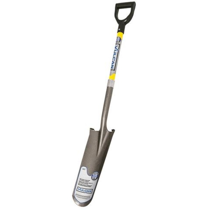 Vulcan Drain Spade Shovel Fiberglass D-Handle 29″