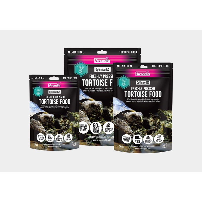 Arcadia Optimised52 Freshly Pressed Tortoise Food 250g