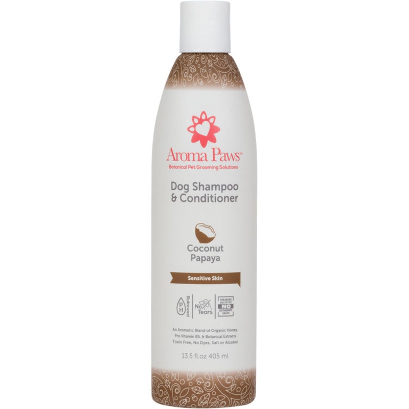 Aroma Paws Coconut Papaya Dog Shampoo 13.5 oz