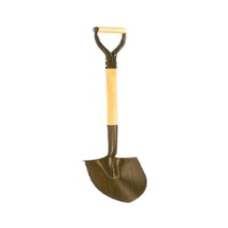 Bowman Handles 40000B Round Point Shovel with Hardwood Handle