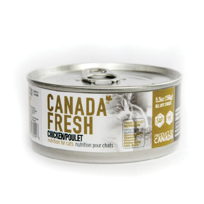 Canada Fresh Chicken Canned Cat Food Single 5.5oz