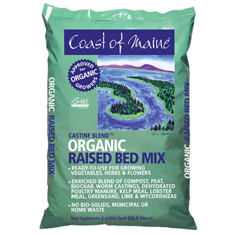 Castine Blend Organic Raised Bed Mix 2cf
