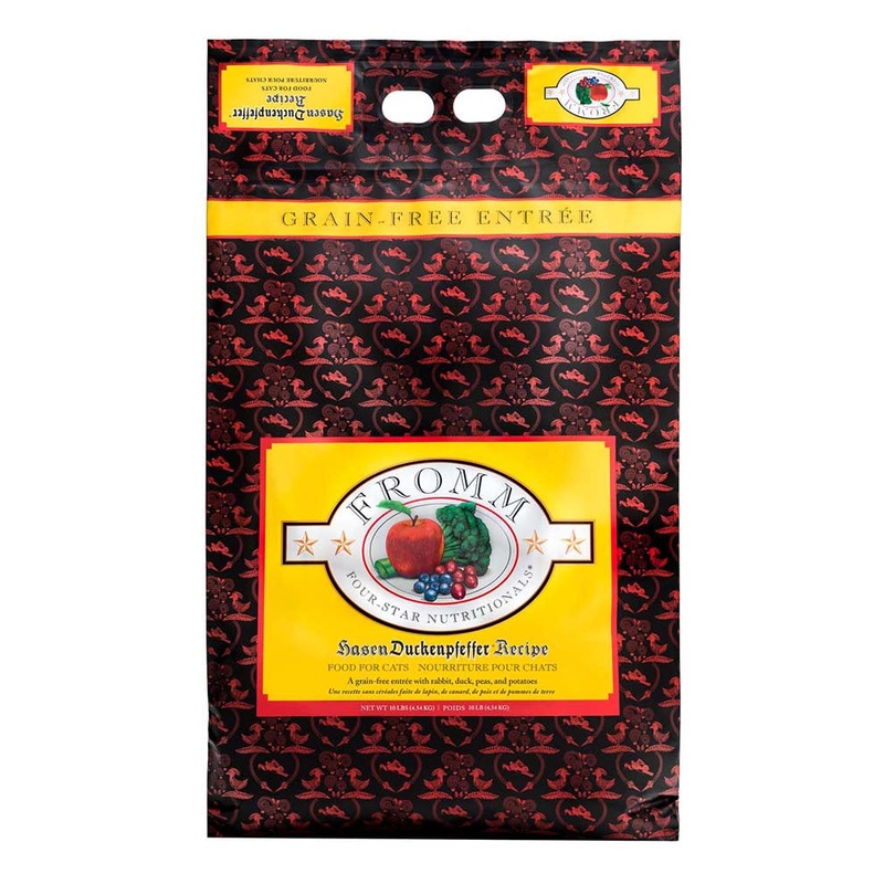 Fromm Grain-Free Hasen Duckenpfeffer Dry Cat Food 10lb