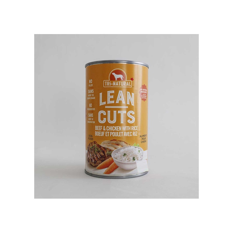 Lean Cuts Beef & Chicken with Rice 400g Single 400g