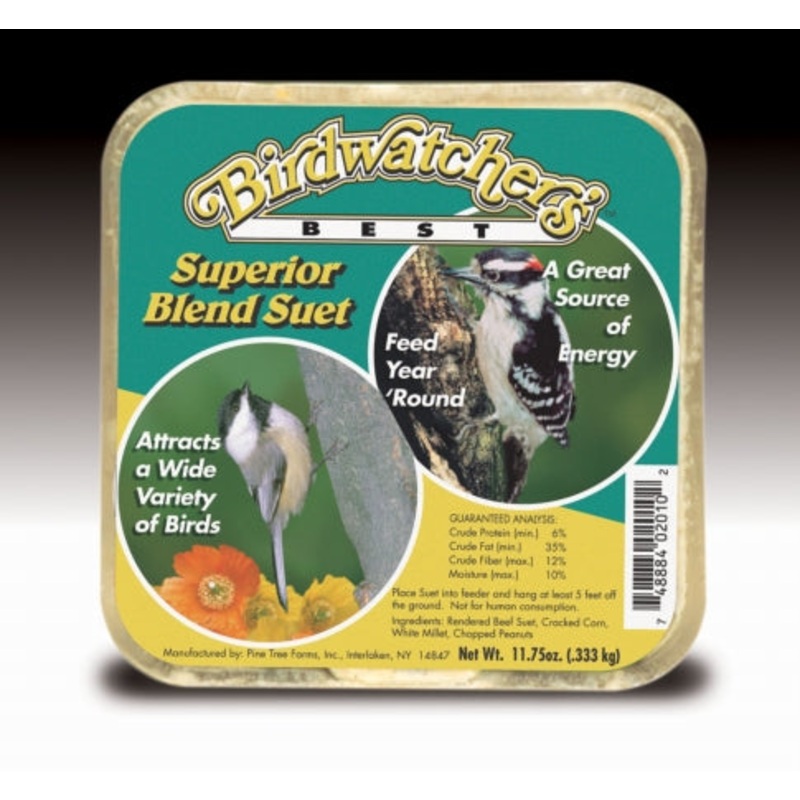 Pine Tree Farms Wild Bird Suet 11oz Superior Blend
