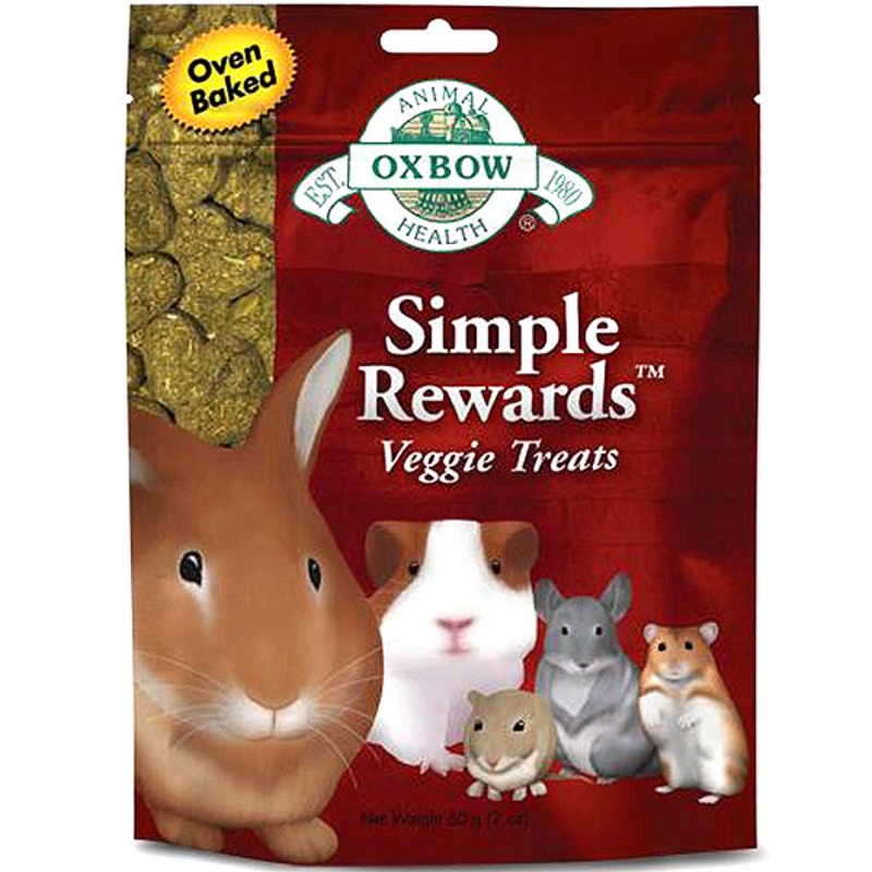Simple Rewards Oven Baked Veggie Small Animal Treat 2oz