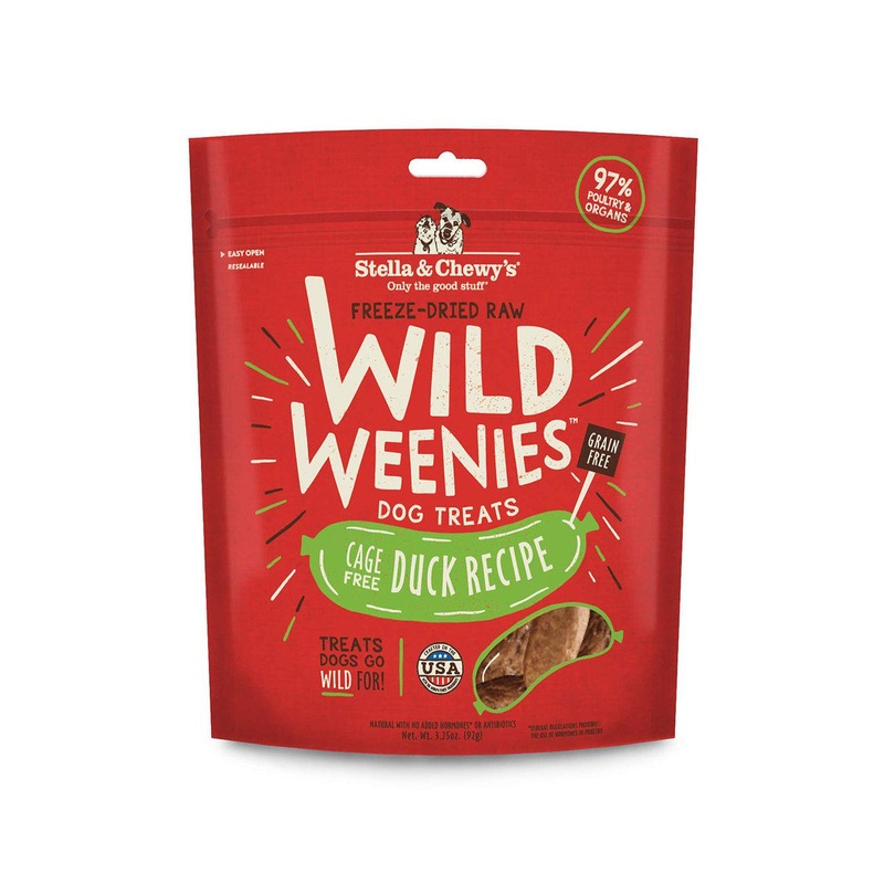 Stella and Chewy’s Wild Weenies Duck Dog Treats 3.25 oz