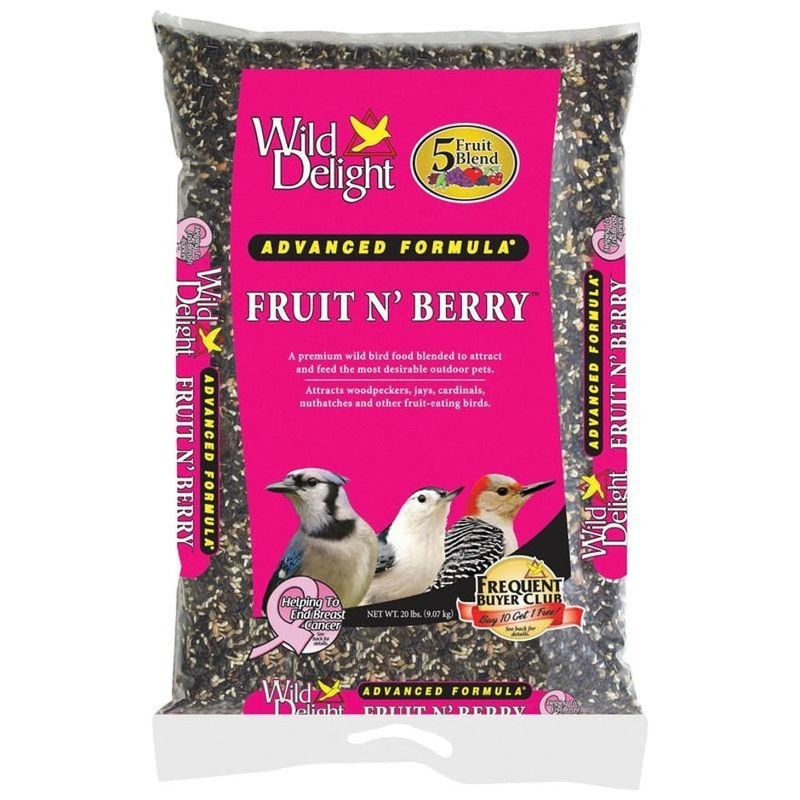 WILD DELIGHT FRUIT & BERRY WILD BIRD FOOD 20 lb