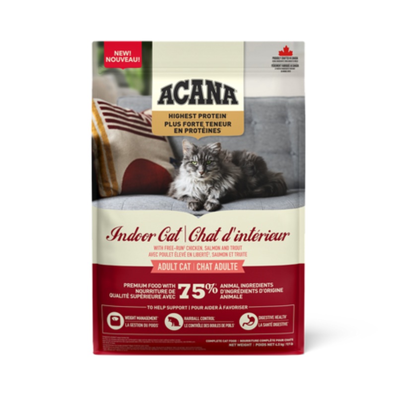Acana Highest Protein Indoor Cat Food 1.8kg