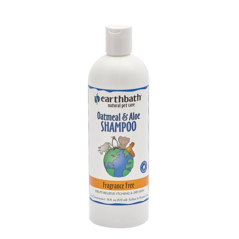 Earthbath Fragrance Free Oatmeal Shampoo 16 oz.