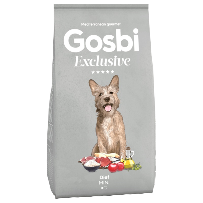 Gosbi – Exclusive, Hypoallergenic Diet Chicken Adult Dry Dog Food For Mini and Small Breeds 2kg