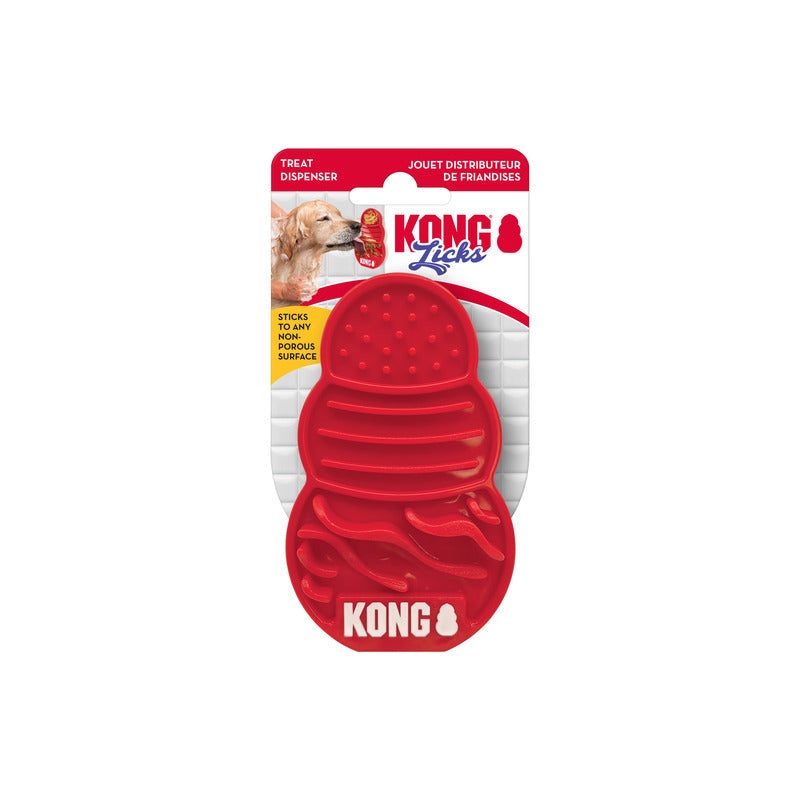 Kong Licks Dog Toy Large Red