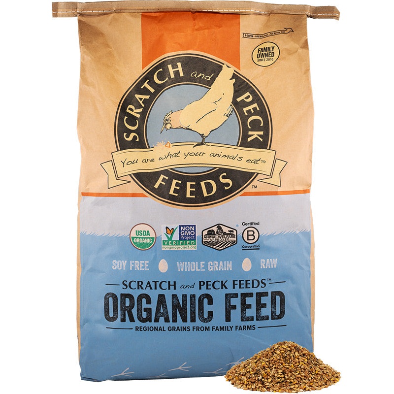 Naturally Free Organic Layer Feed 16% For Chickens & Ducks 10 Lb