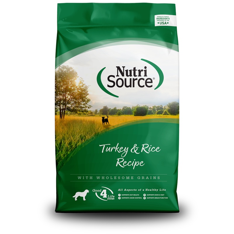 NutriSource Turkey & Rice Recipe 30 lb