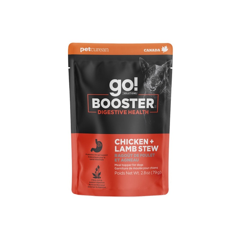 Petcurean GO! Booster Digestive Health Chicken & Lamb Stew Dog Meal Topper