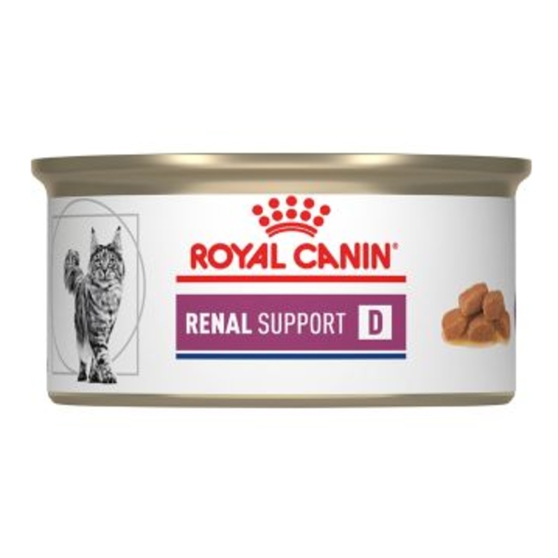 Royal Canin Feline Renal Support D Canned Cat Food 3 oz can