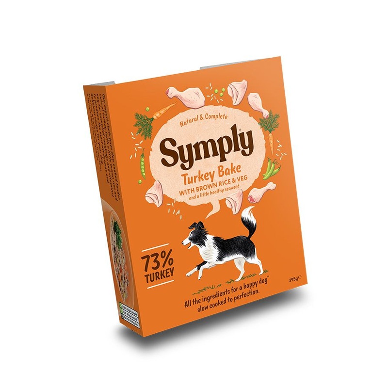 Symply Turkey Bake Adult Wet Dog Food 395g – 395g