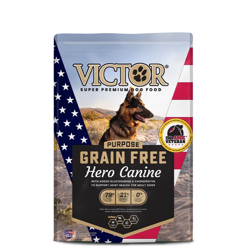 Victor Grain Free Hero Canine 30 lb