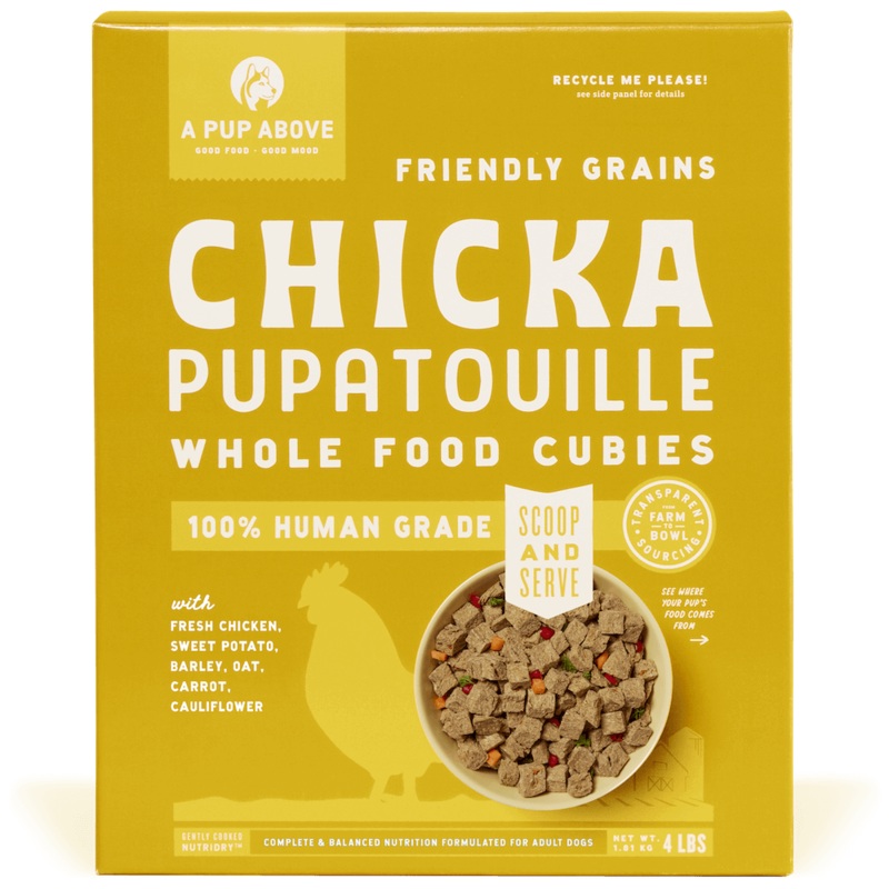 A Pup Above Chicka Pupatouille Whole Food Cubies 2 Lb