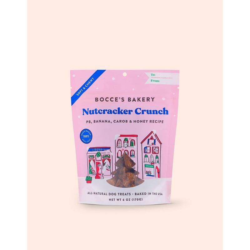 Bocces Biscuit Nutcracker Crunch 6oz
