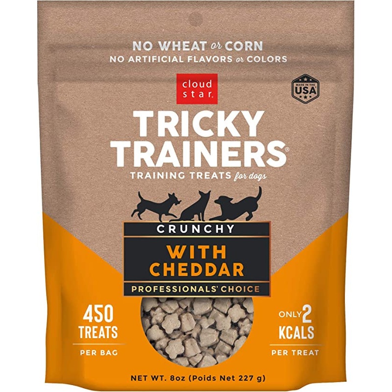 Cloud Star Chewy Tricky Trainers Cheddar Dog Treats