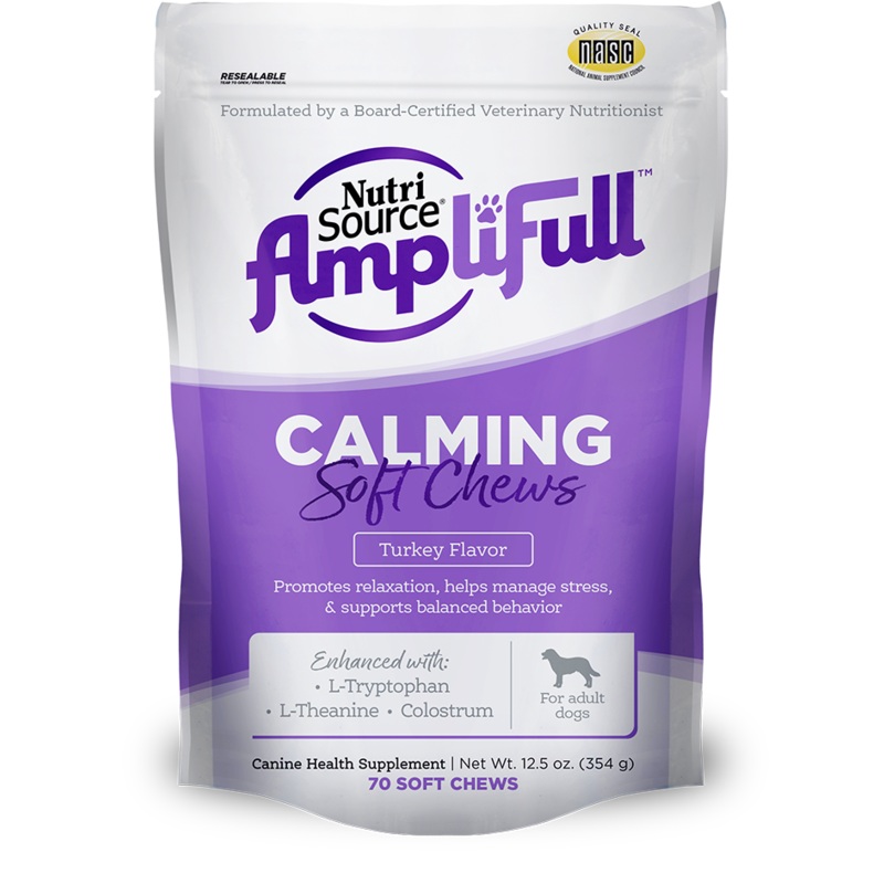 NutriSource Soft Chew Calming Supplement Canine Health Supplements 12.5 oz