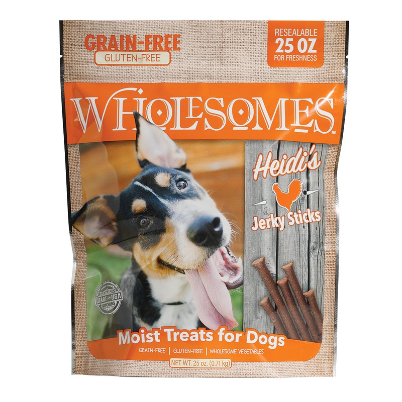 SPORTMiX Wholesomes Heidi’s Jerky Sticks Moist Dog Treats