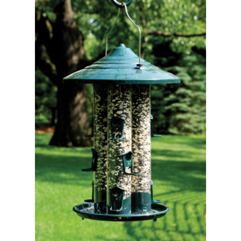 Triple Tube Seed Feeder