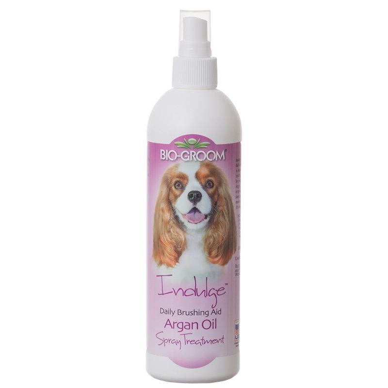 Bio Groom Indulge with Argan Oil Spray Treatment Dog Conditioner 12oz – 12 oz.