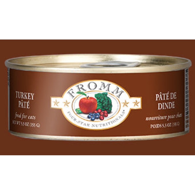Fromm Four-Star Grain-Free Turkey Pate Cat Food