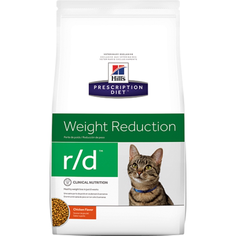 Hills Prescription Diet R/D Chicken Dry Cat Food 8.5-lb
