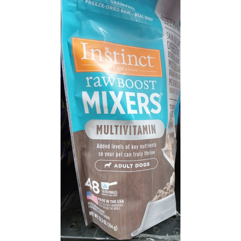 Instinct Dog Food Raw Boost Mixer Multivitamin 5.5oz
