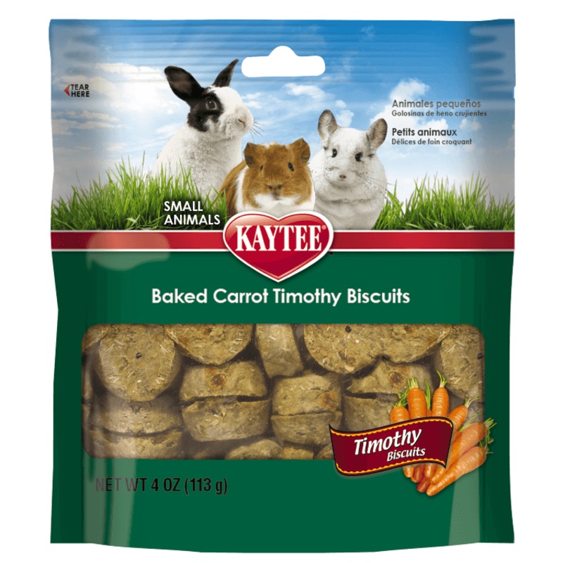 Kaytee Timothy Biscuits Baked Carrot Treat