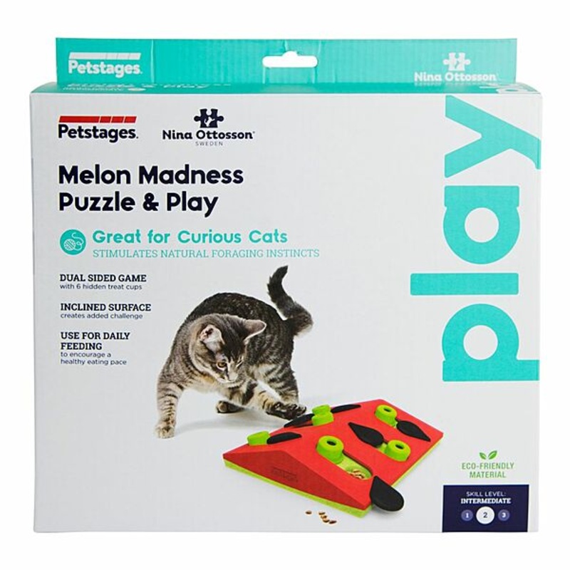 Nina Ottosson Puzzle & Play Melon Madness Pink | Cat