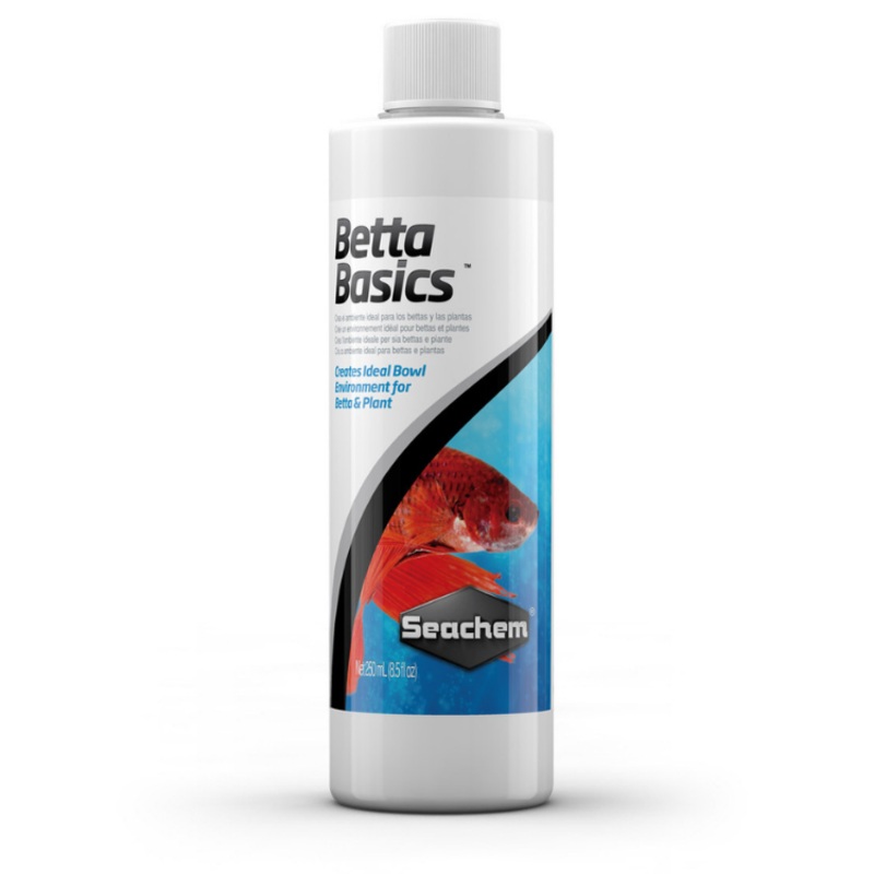 Seachem Betta Basics – Ideal for Betta Environments for Bettas and Plants 2.0 oz (60 ml)