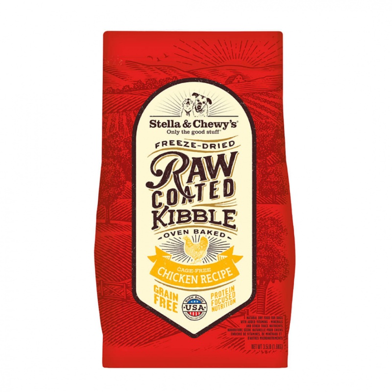 Stella & Chewy’s Raw Coated Kibble Cage Free Chicken Recipe Dry Dog Food
