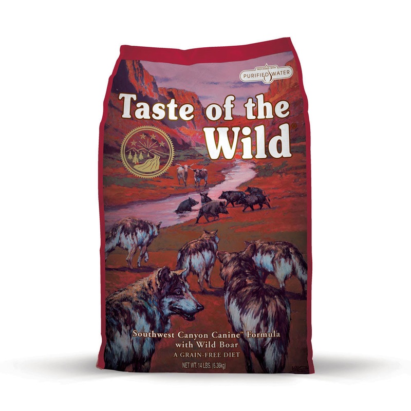 Taste of the Wild Southwest Canyon Canine Recipe with Wild Boar 14 Lbs